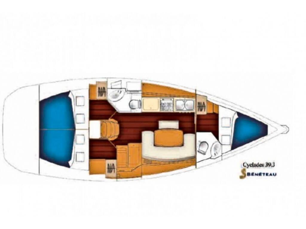 Beneteau Cyclades 39.3 Refited 2022 Sea Star 2