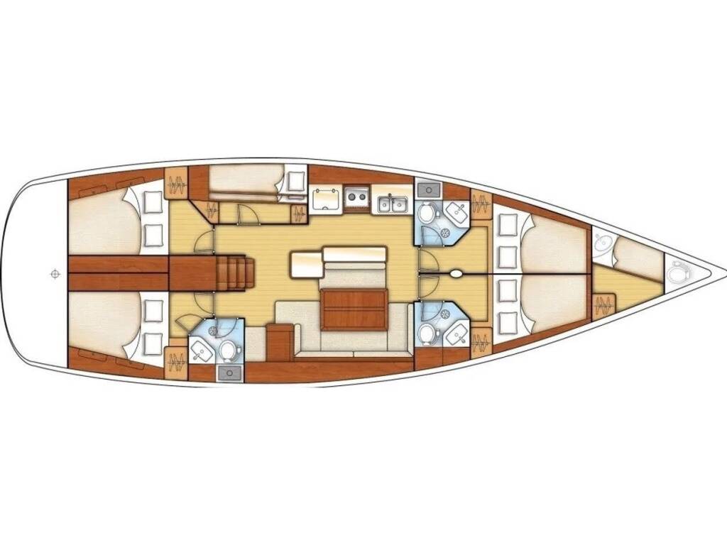 Beneteau Oceanis 50 Family Seladon II