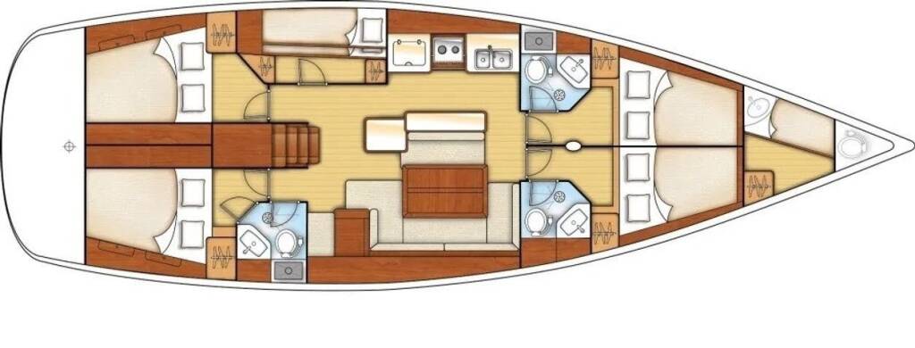 Beneteau Oceanis 50 Family Seladon II
