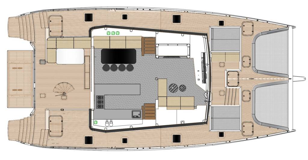 Catamaran J-Yachts HANI I (VAT included - APA 25% not included) 