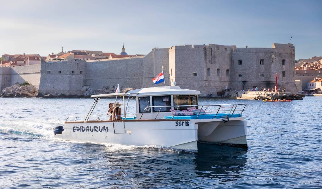 Custom build catamaran Allegra