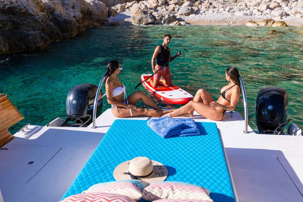 Custom build catamaran Allegra