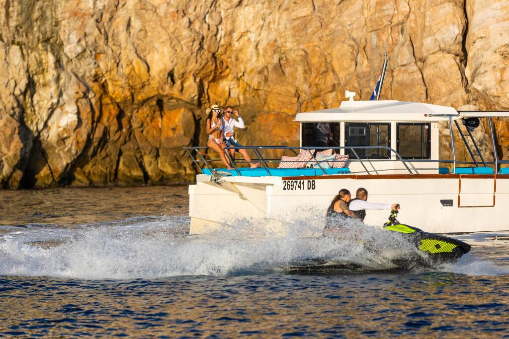 Custom build catamaran Allegra