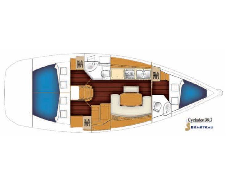 Cyclades 39.3 Rhodes Yachting