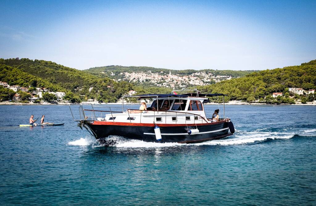 Dalmatian boat BILI
