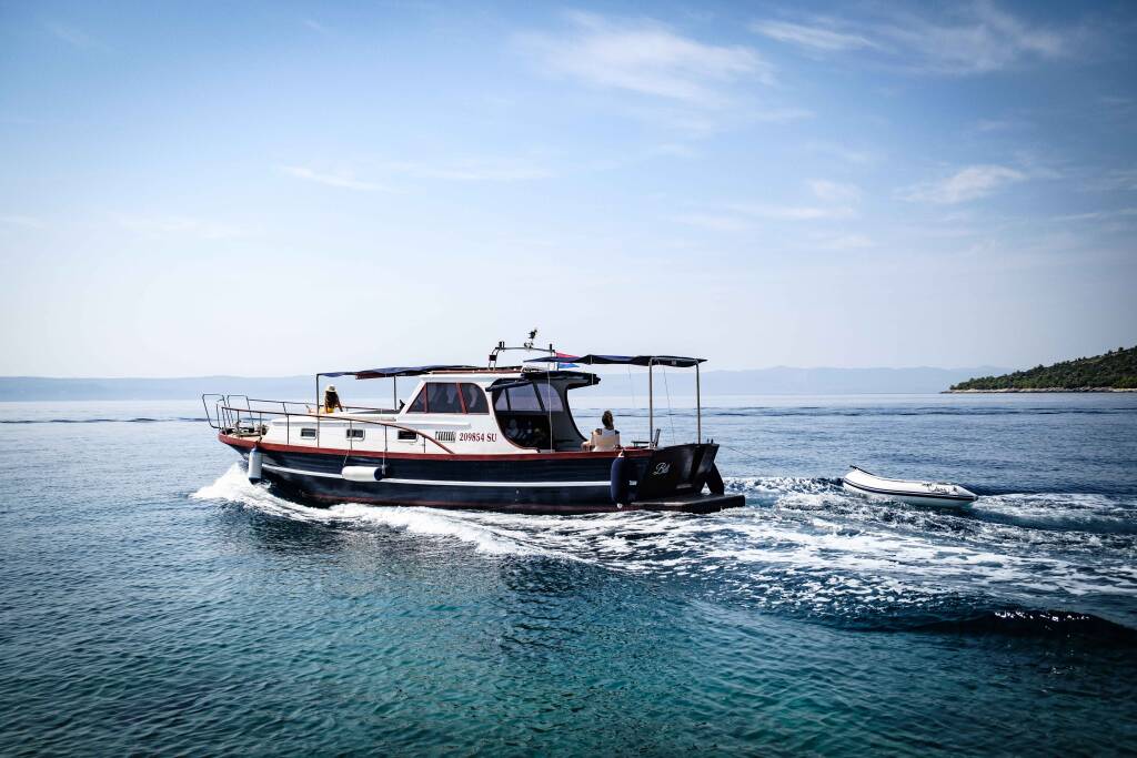 Dalmatian boat BILI