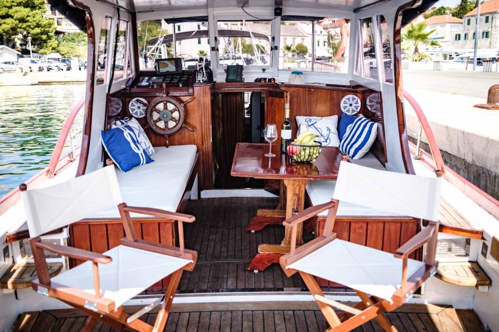 Dalmatian boat BILI