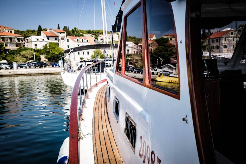 Dalmatian boat BILI