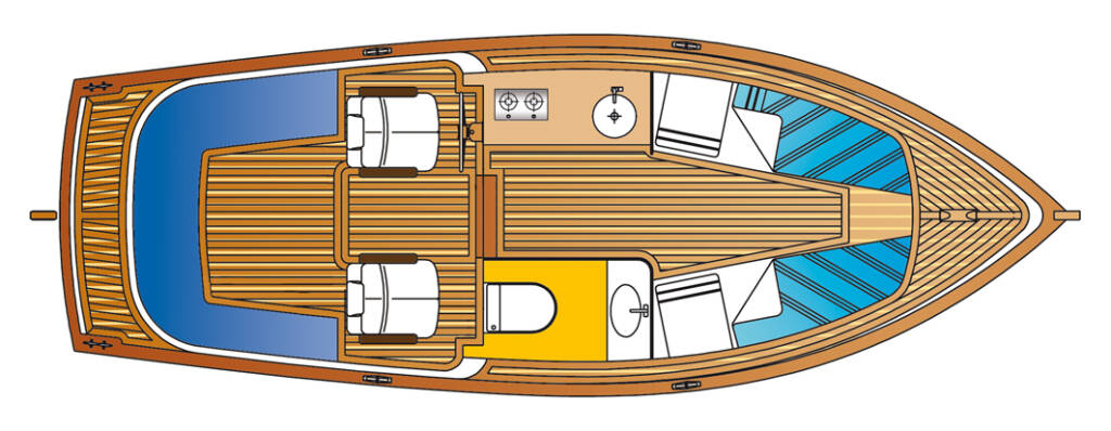 Drachtster Sloep Cabin 750 Drait 154