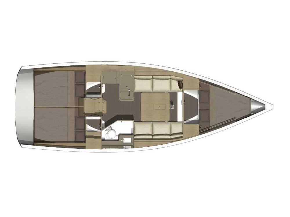 Dufour 350 Grand Large White Pearl