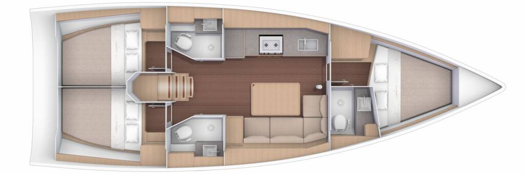 Dufour 390 Grand Large Parbleu