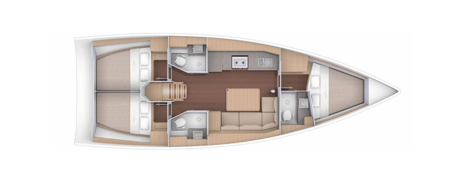 Dufour 390 Easy Living