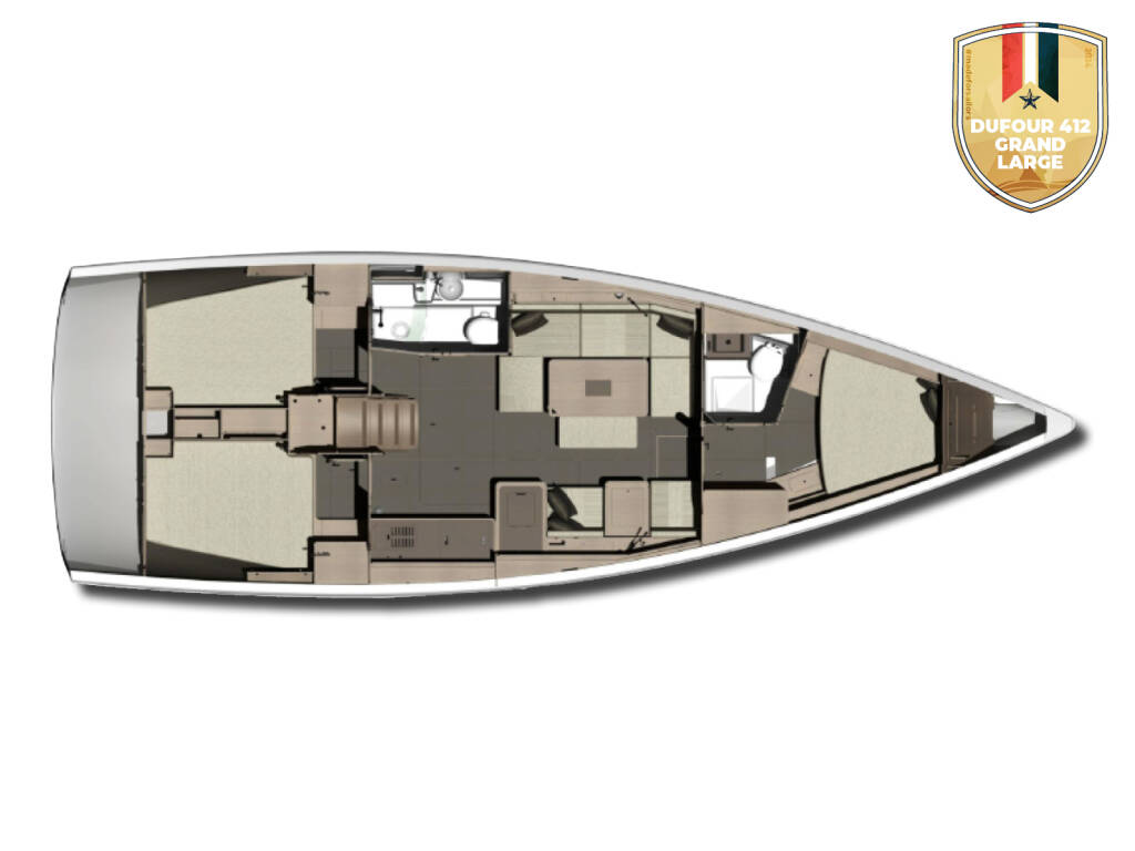 Dufour 412 Grand large Sofia