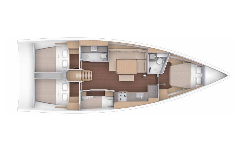 Dufour 430 GL Isabella
