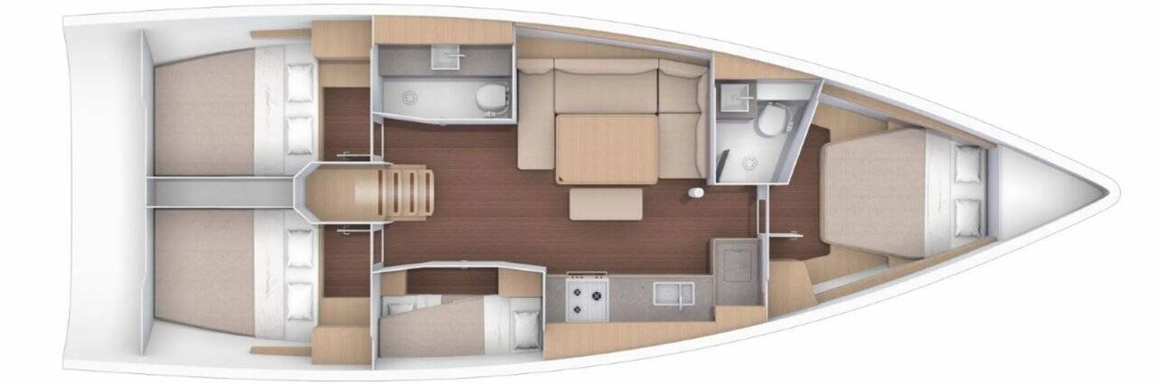 Dufour 430 GL Fiodena