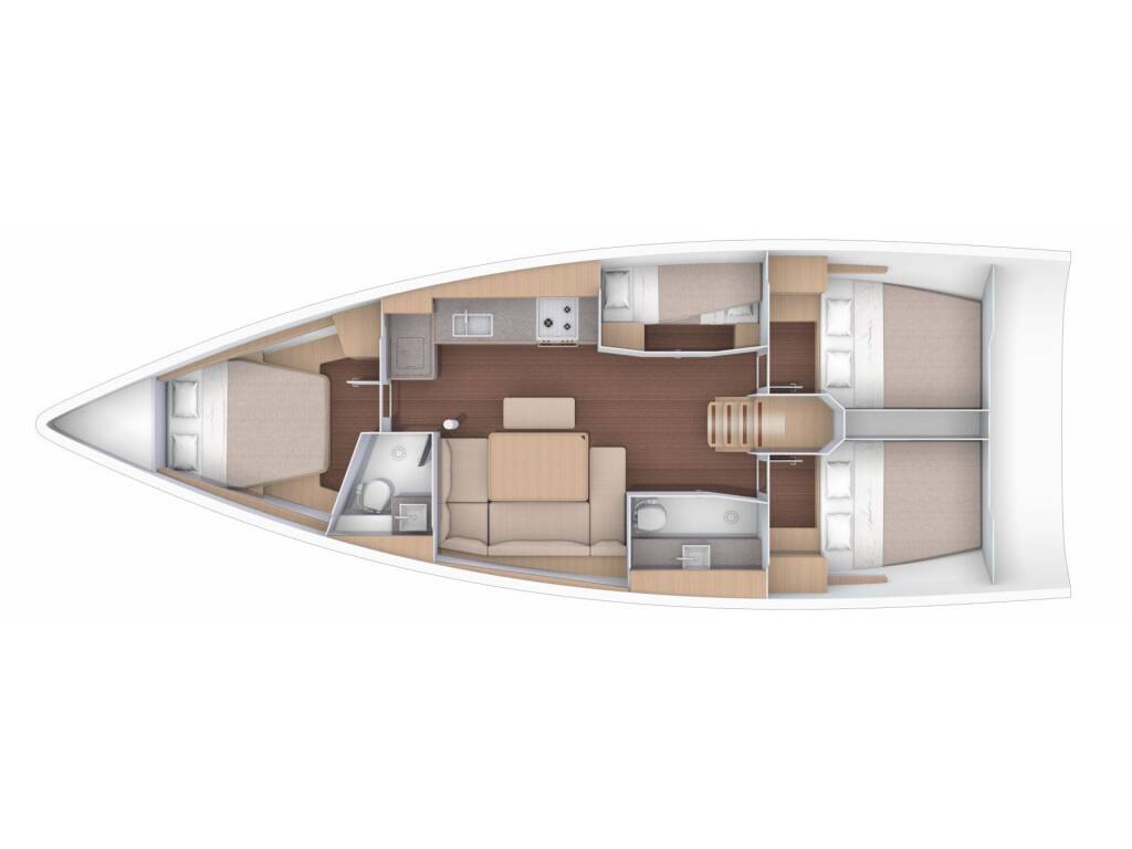 Dufour 430 Grand Large Pavo