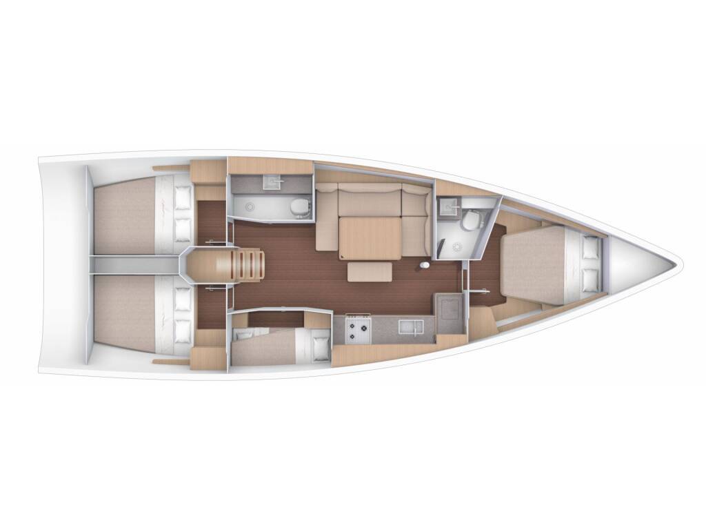 Dufour 430 Kairos - Solar Panel, BBQ
