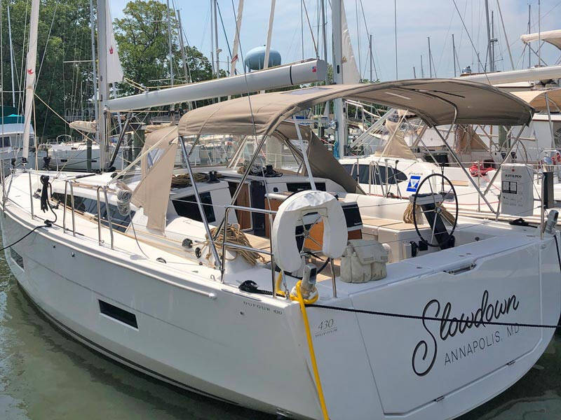 Dufour 430 Slowdown