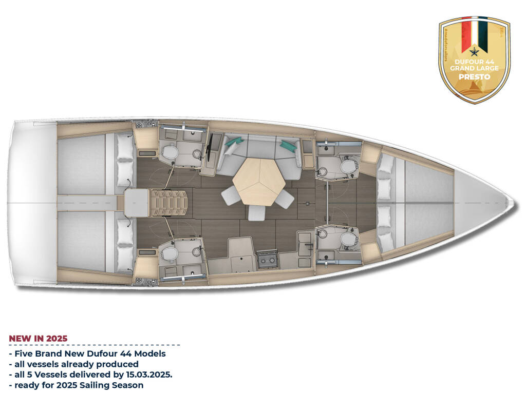 Dufour 44 Grand Large Presto