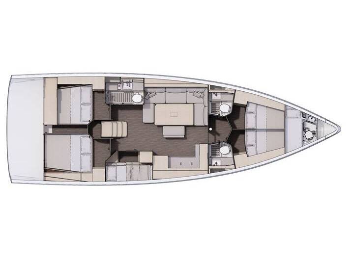 Dufour 470 Fortuna  - Water maker, Solar Panel