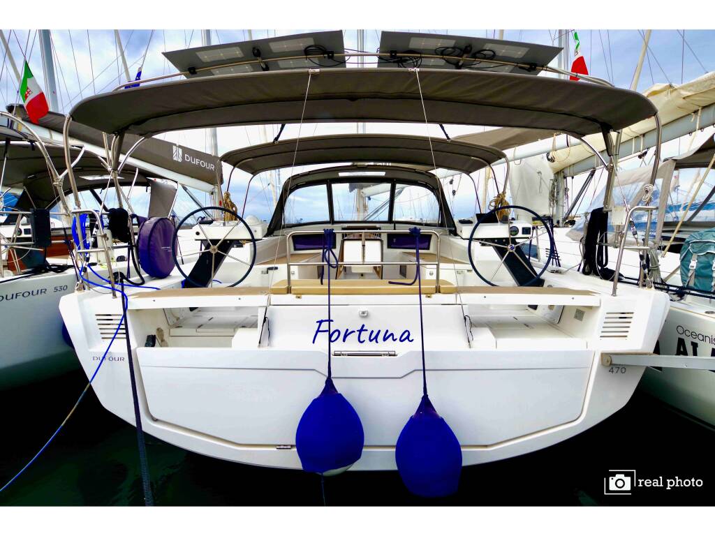Dufour 470 • Fortuna  - Water maker, Solar Panel