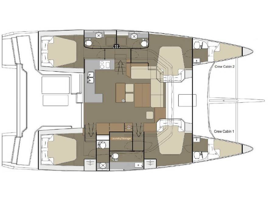 Dufour 48 Catamaran MARK