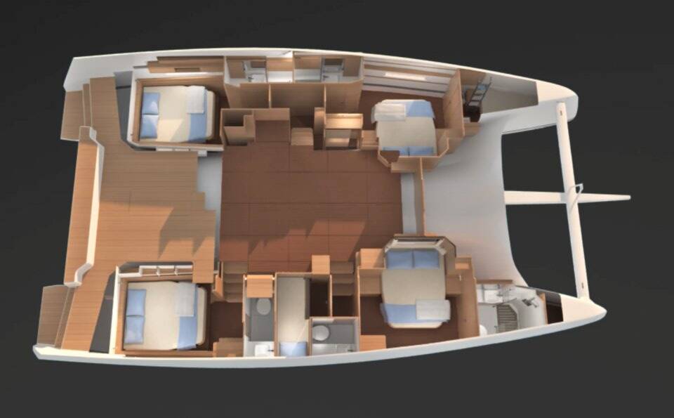 Dufour 48 Catamaran Orfeas