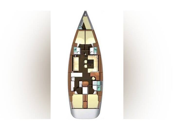 Dufour 525 Grand Large Rainbow