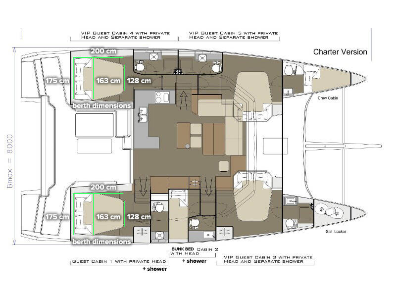 Dufour Catamaran 48 SEAVEN