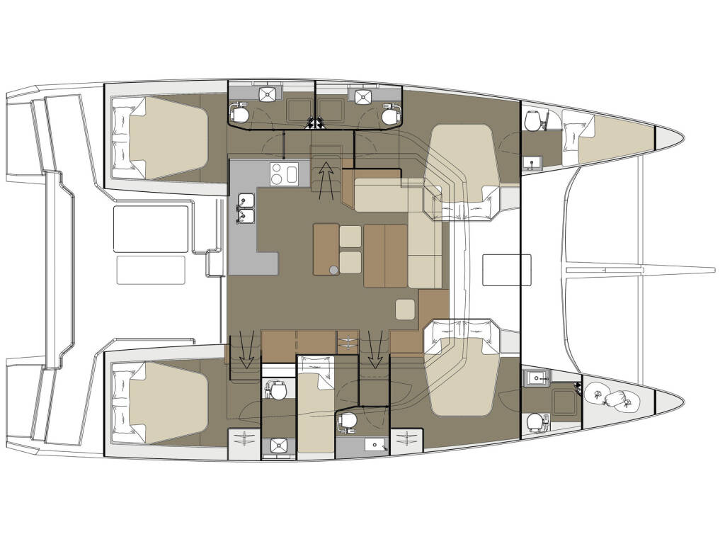 Dufour Catamaran 48 Oblivion Planet