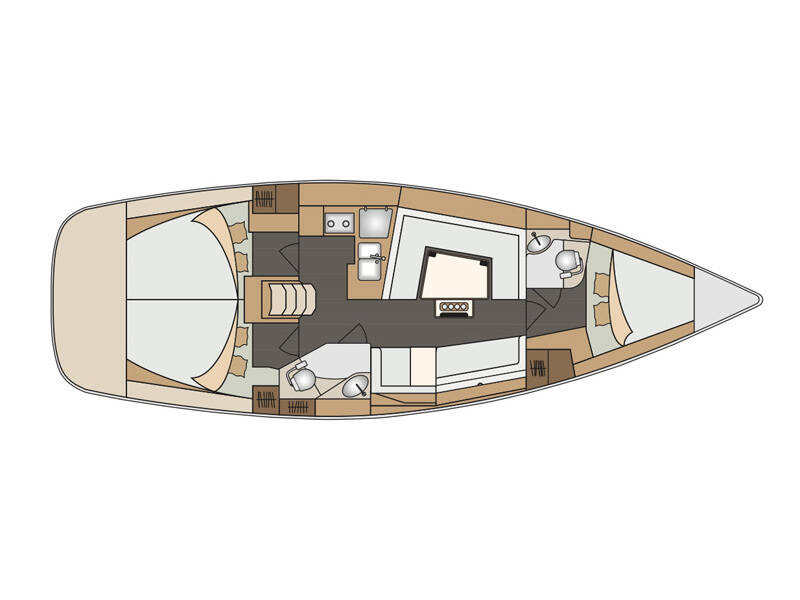Elan 40 Impression Vili - new sails 2021.