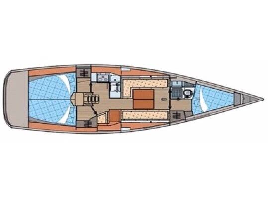 Elan 434 Impression 1 Alboran XXIV Cocomaluco (Majorca)