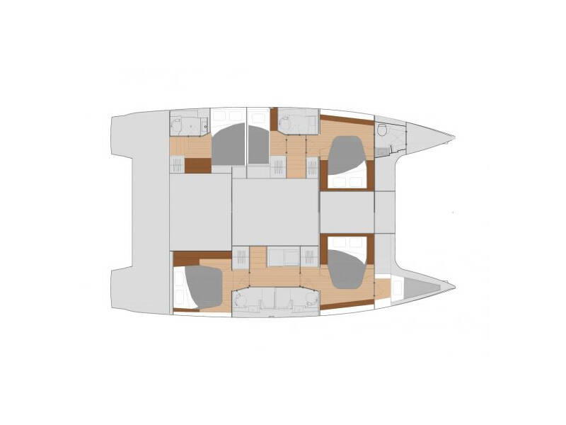 Fountaine Pajot 47 TANNA LUX  AQUARELLA