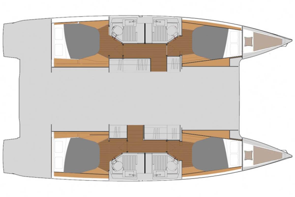 Fountaine Pajot Astrea 42 Quatuor Michelle ma Belle