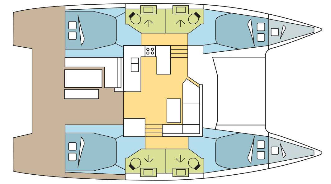 Fountaine Pajot Astrea 42 COCORICO 