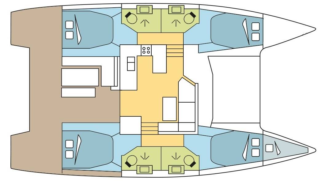 Fountaine Pajot Astrea 42 KAZANOU