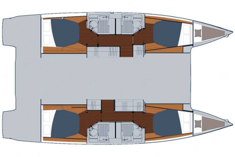 Fountaine Pajot Astrea 42 Nauti Mollie (ex. Out Of Office)