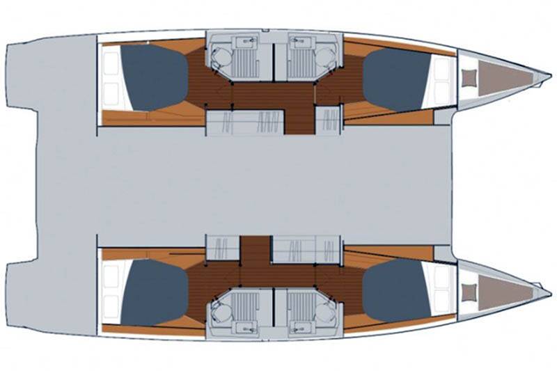 Fountaine Pajot Astrea 42 Nauti Mollie (ex. Out Of Office)