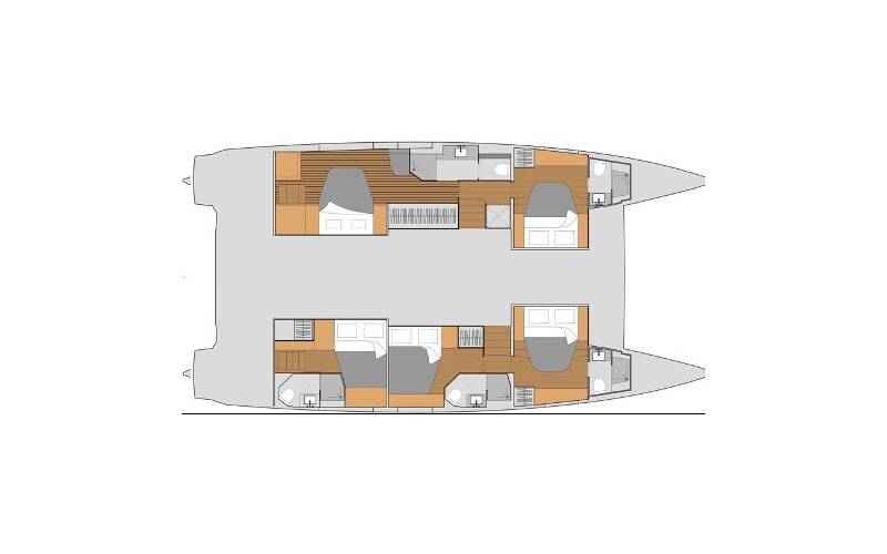 Fountaine Pajot Aura 51 Eleonore et les Garcons