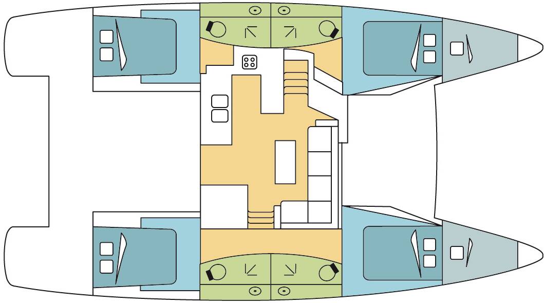 Fountaine Pajot Elba 45 STARGAZER 