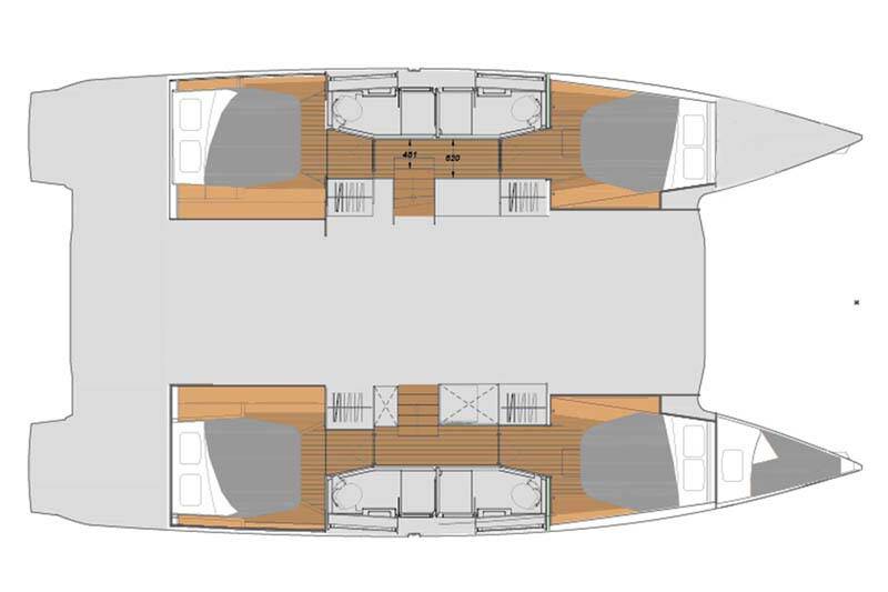 Fountaine Pajot Elba 45 Spindrift