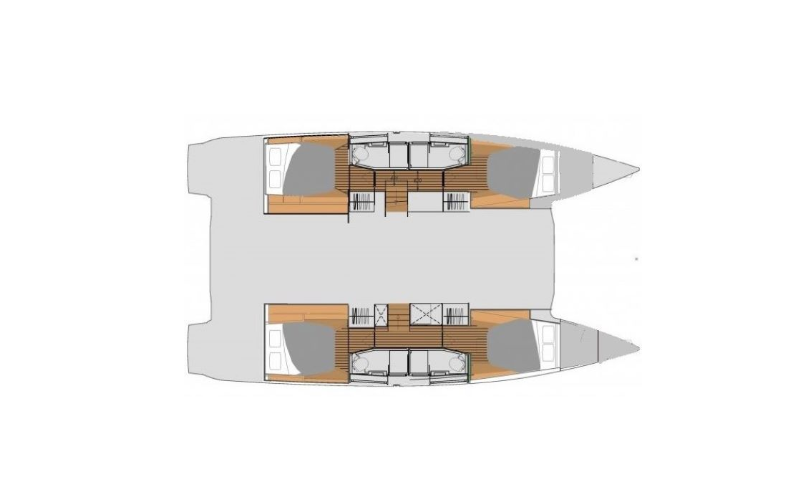 Fountaine Pajot Elba 45 Fiyolo