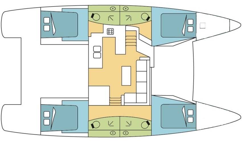 Fountaine Pajot Elba 45 FOLLOW THE SUN