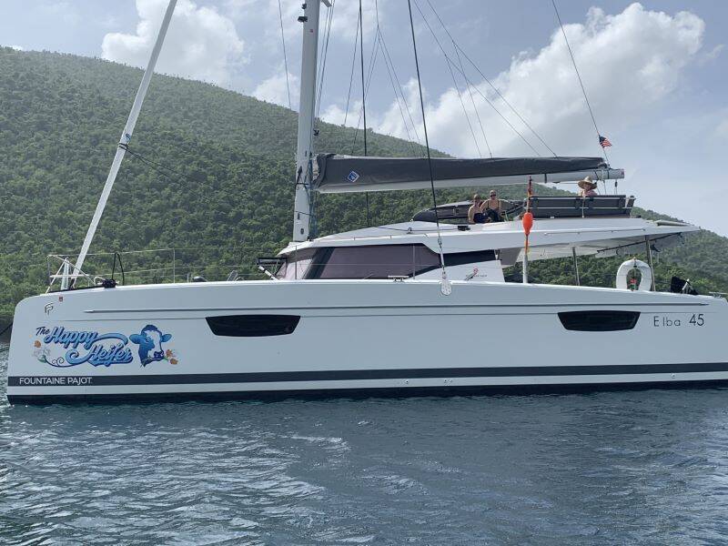 Fountaine Pajot Elba 45 • The Happy Heifer