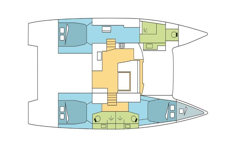 Fountaine Pajot Elba 45 LADY ISA
