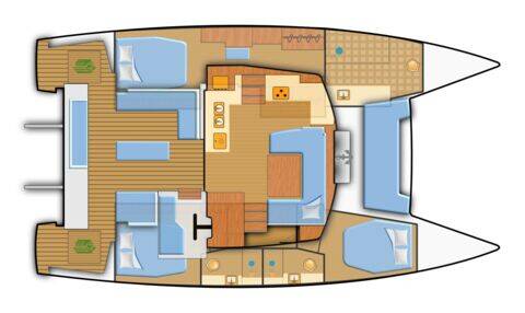 Fountaine Pajot Elba 45 Seensucht