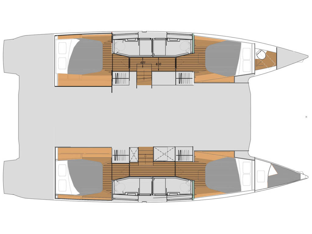 Fountaine Pajot Elba 45 Krug
