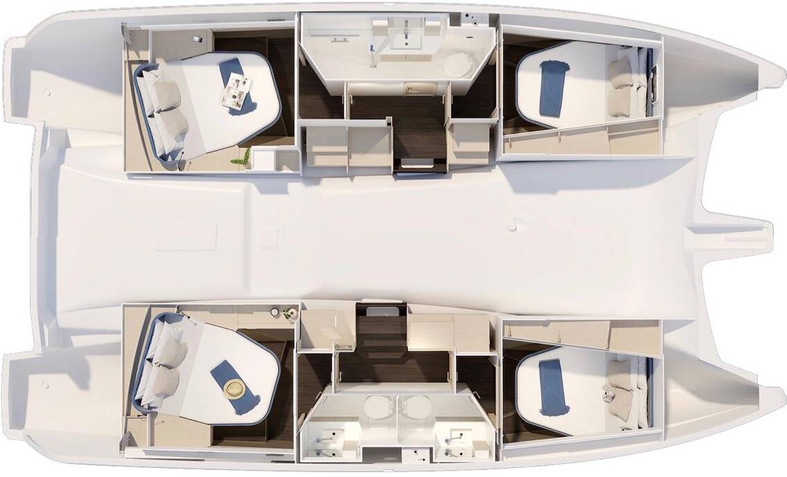 Fountaine Pajot FP 41 Quatuor 4 Stefsun