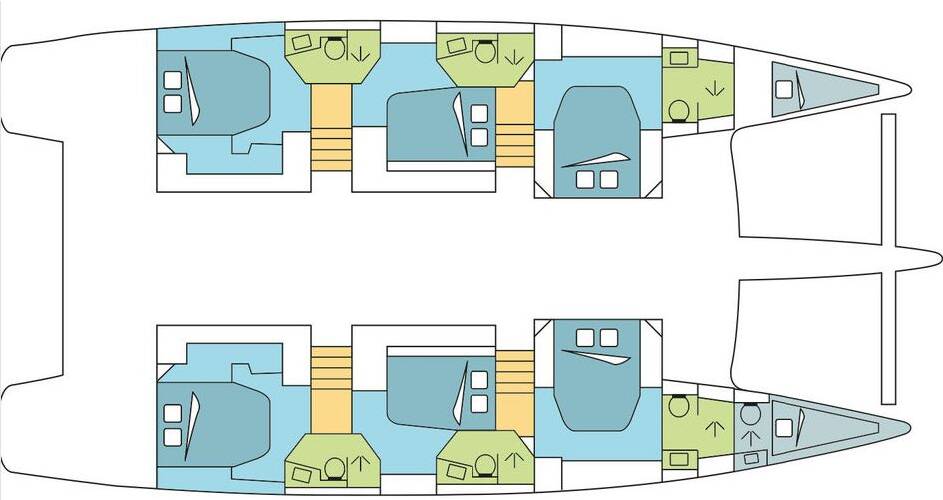 Fountaine Pajot Ipanema 58 DREAM BATTOWIA 