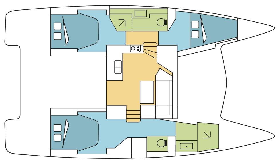 Fountaine Pajot Lucia 40 COWBOY CAT